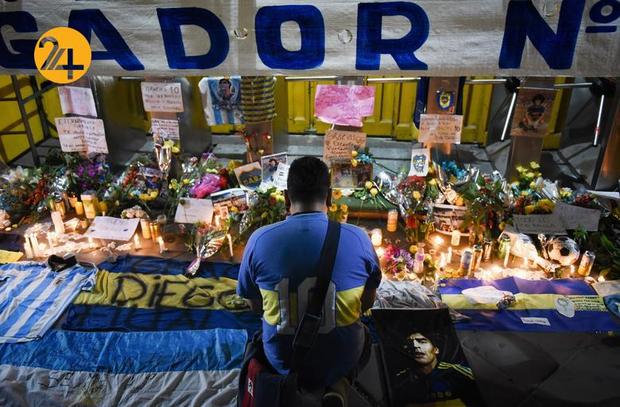 در سوگ مارادونا