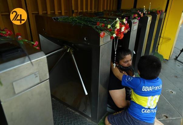 در سوگ مارادونا