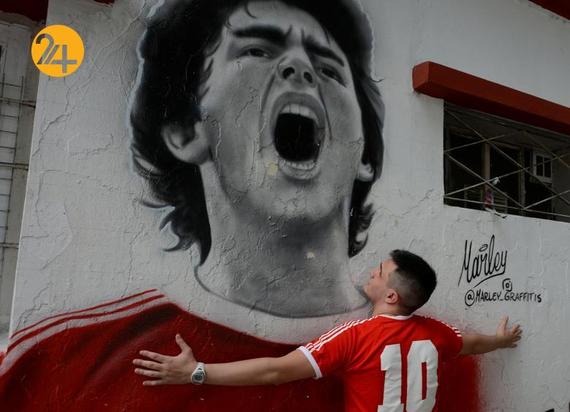 در سوگ مارادونا