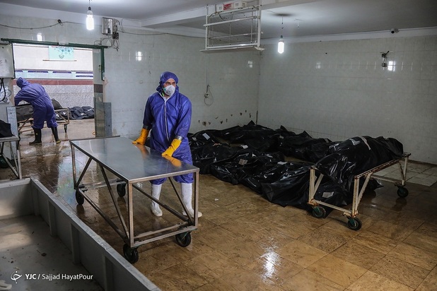 غسالخانه آخرین ایستگاه کرونایی‌ها