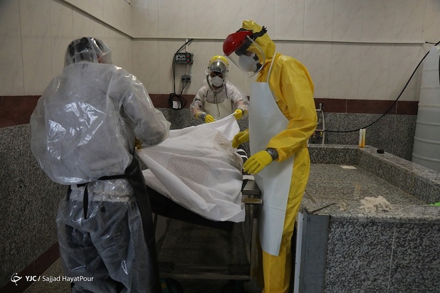 غسالخانه آخرین ایستگاه کرونایی‌ها