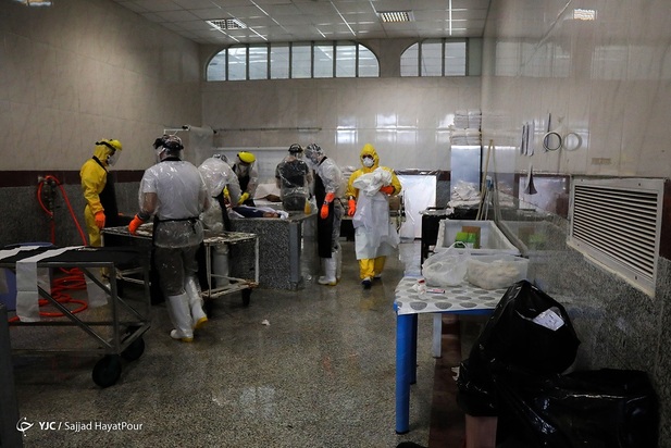 غسالخانه آخرین ایستگاه کرونایی‌ها