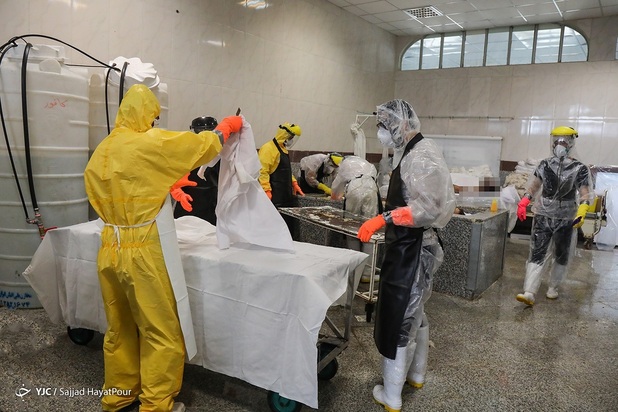 غسالخانه آخرین ایستگاه کرونایی‌ها