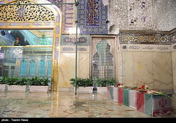 تشییع جنازه محسن فخری‌زاده