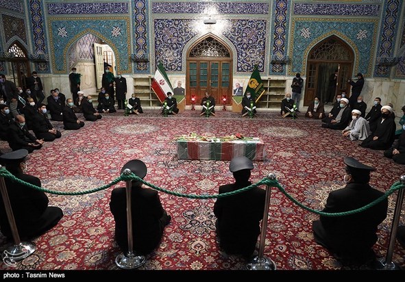 تشییع جنازه محسن فخری‌زاده