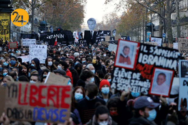 اعتراضات فرانسه