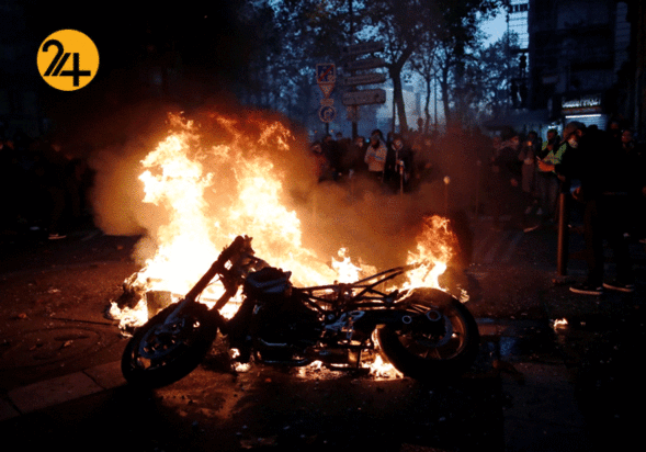 اعتراضات فرانسه