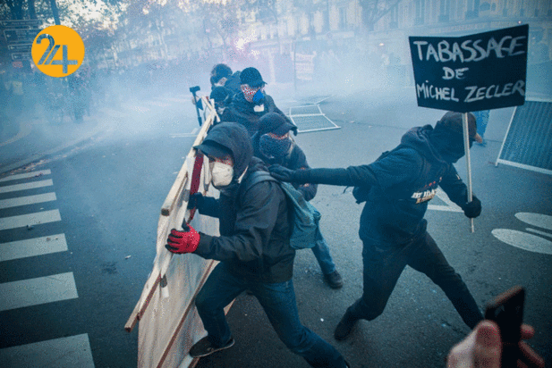 اعتراضات فرانسه