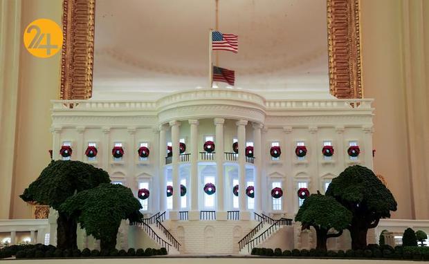 کاخ سفید در آستانه کریسمس