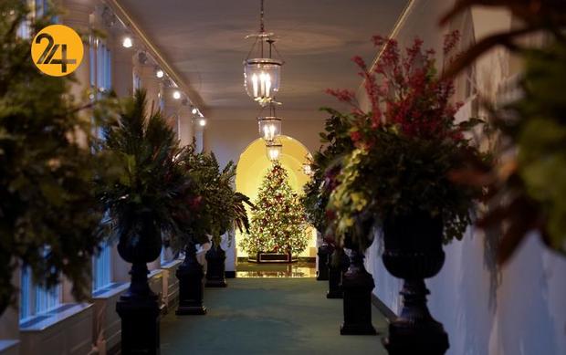 کاخ سفید در آستانه کریسمس