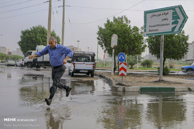 اهواز پس از باران