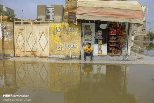 اهواز پس از باران