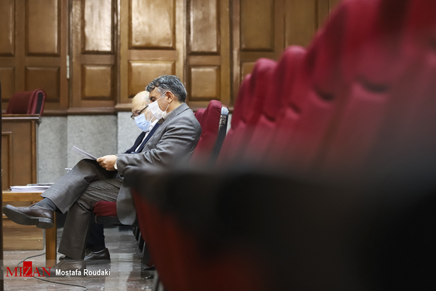 جلسه دادگاه پوری حسینی رئیس سازمان خصوصی سازی