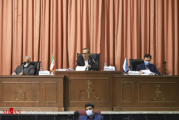 جلسه دادگاه پوری حسینی رئیس سازمان خصوصی سازی