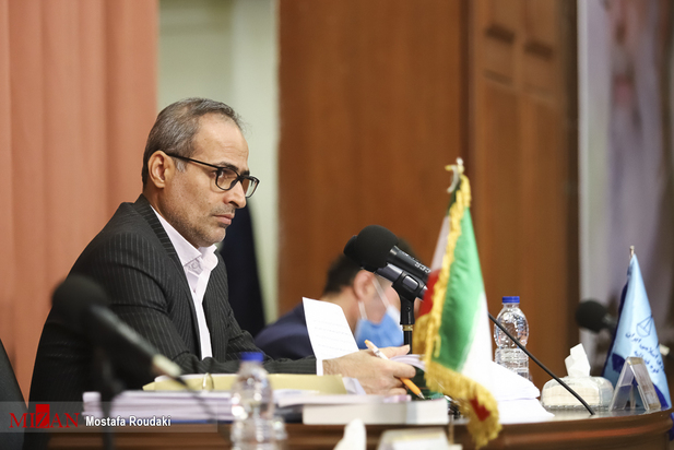 جلسه دادگاه پوری حسینی رئیس سازمان خصوصی سازی