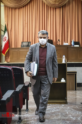 جلسه دادگاه پوری حسینی رئیس سازمان خصوصی سازی