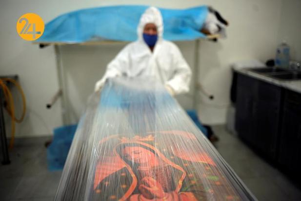 اجساد کرونایی در سینه قبرستان