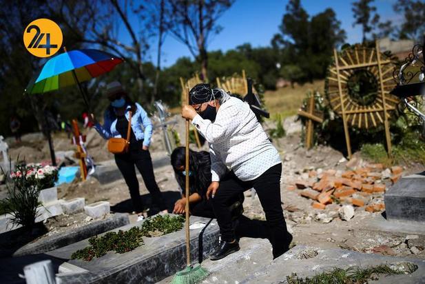 اجساد کرونایی در سینه قبرستان