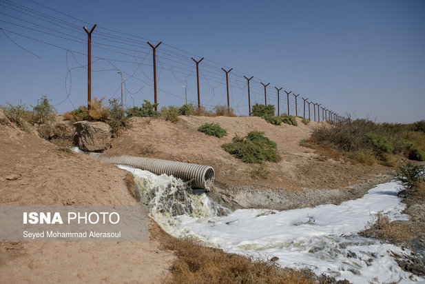 کشف رود، فاضلاب جاری