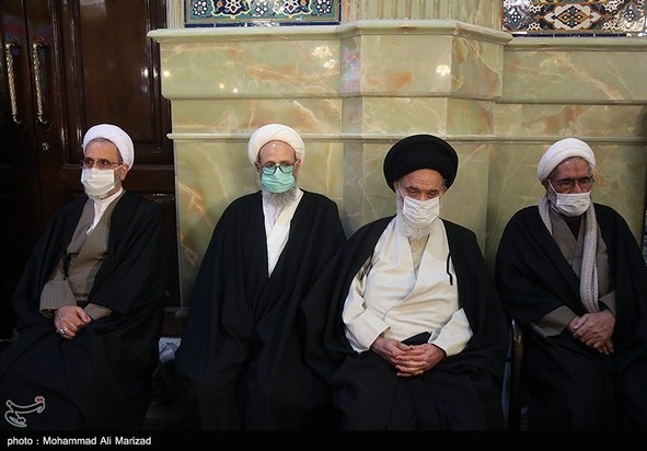 تشییع پیکر محمد یزدی