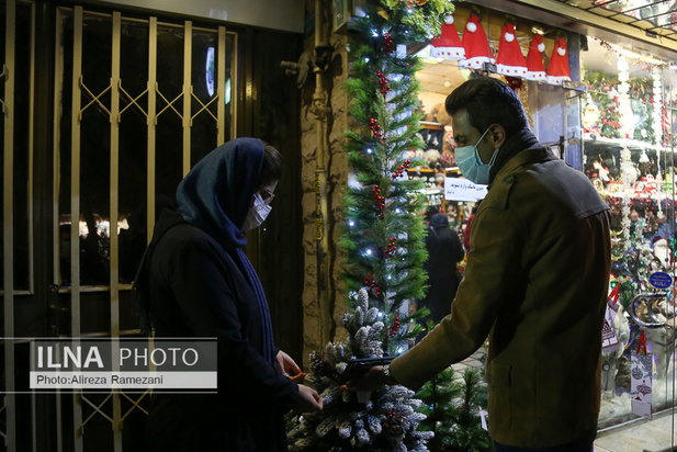 تهران در آستانه سال نو میلادی