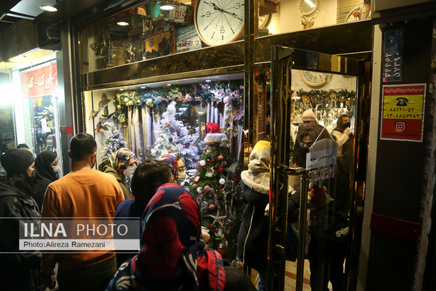 تهران در آستانه سال نو میلادی