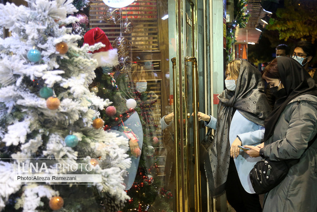 تهران در آستانه سال نو میلادی