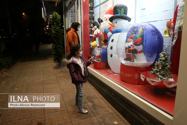 تهران در آستانه سال نو میلادی