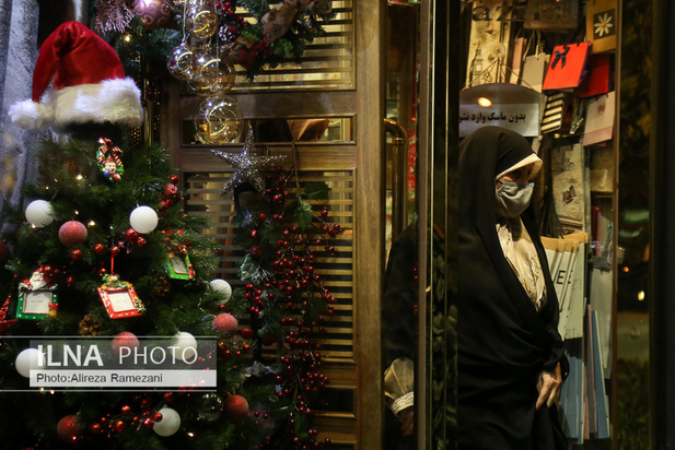 تهران در آستانه سال نو میلادی