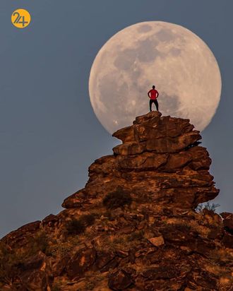 زیباترین تصاویر از ماه