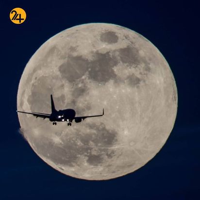 زیباترین تصاویر از ماه