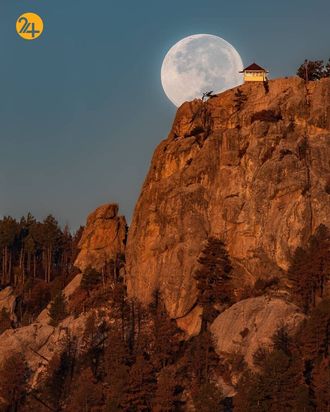 زیباترین تصاویر از ماه