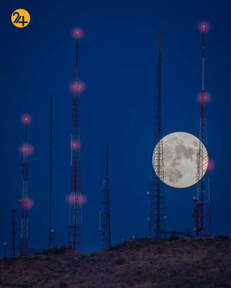 زیباترین تصاویر از ماه