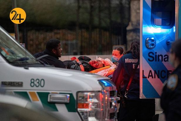 تیراندازی مقابل کلیسای سنت جان نیویورک