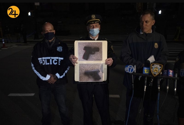 تیراندازی مقابل کلیسای سنت جان نیویورک