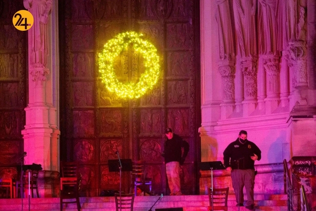 تیراندازی مقابل کلیسای سنت جان نیویورک