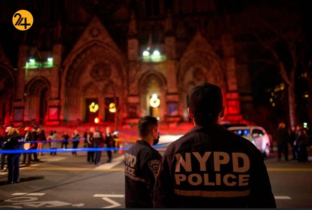 تیراندازی مقابل کلیسای سنت جان نیویورک