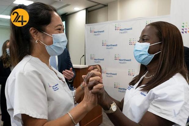 اولین کسانی که در آمریکا واکسینه شدند