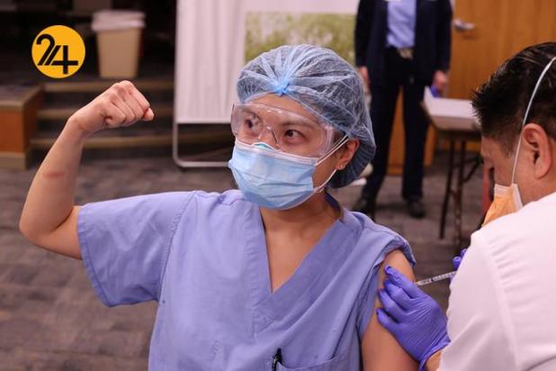 اولین کسانی که در آمریکا واکسینه شدند