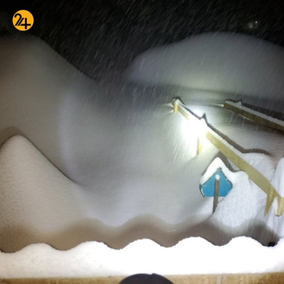 نیویورک مدفون در برف