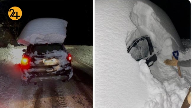 نیویورک مدفون در برف