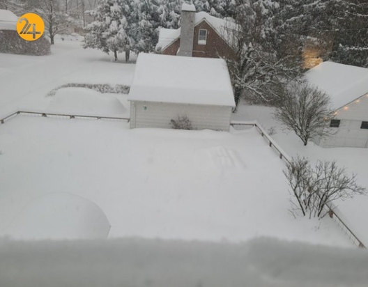 نیویورک مدفون در برف