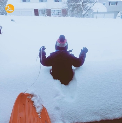 نیویورک مدفون در برف