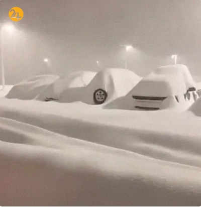 نیویورک مدفون در برف