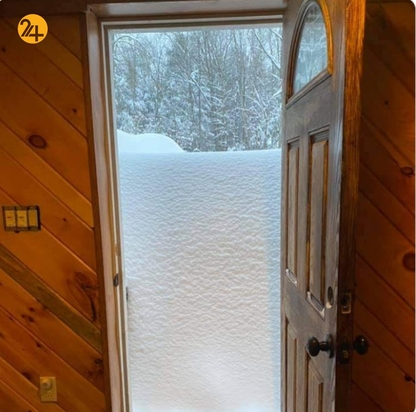 نیویورک مدفون در برف