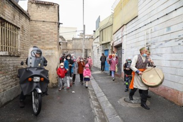 جشن یلدا در دروازه غار