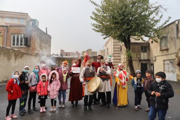 جشن یلدا در دروازه غار