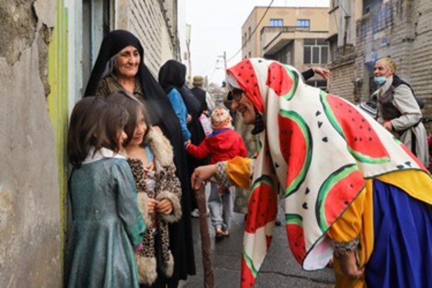 جشن یلدا در دروازه غار