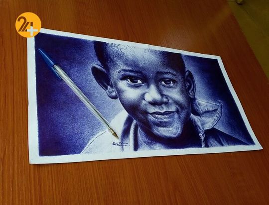 نقاشی با خودکار