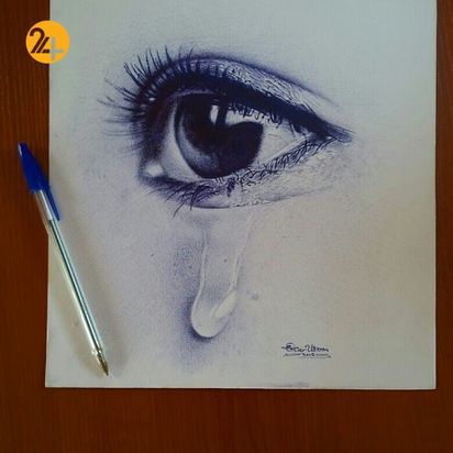 نقاشی با خودکار